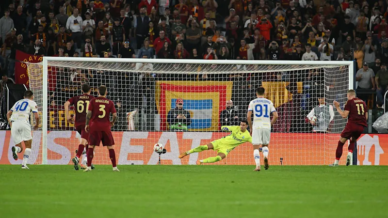 Penalti Dovbyk Menangkan AS Roma atas Kiev di Liga Europa
