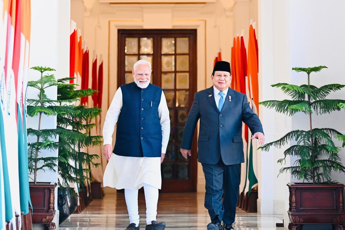 Pertemuan Prabowo dengan PM India: Membagikan Pengalaman Program Makan Siang Gratis