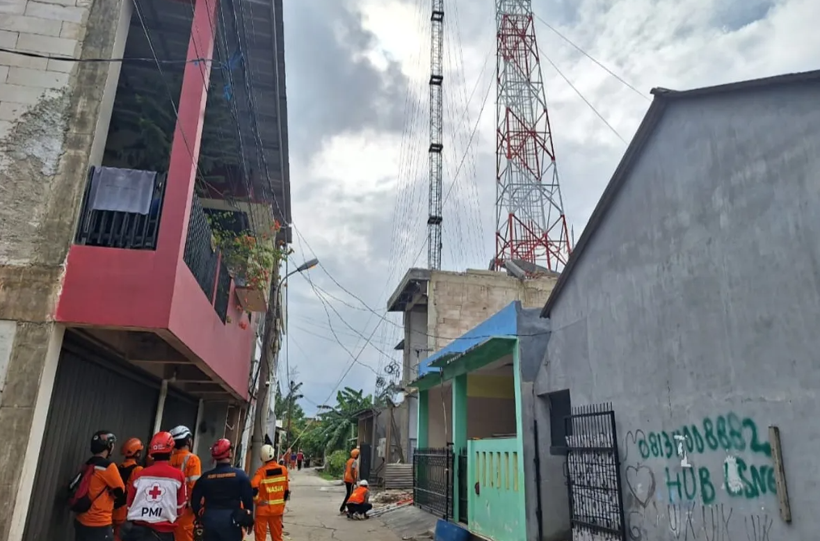 Polisi Periksa 7 Pekerja Terkait Coran Tower Maut Roboh di Bekasi