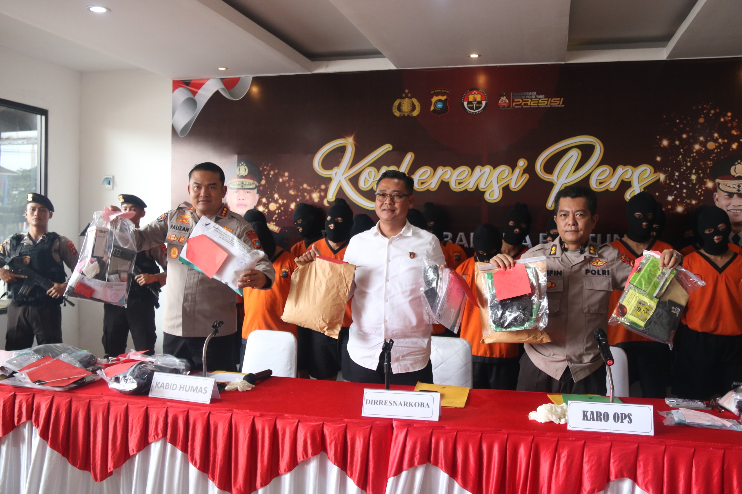 79 Orang di Bangka Belitung Jadi Tersangka Narkotika, Sebagian Terlibat Jaringan Internasional