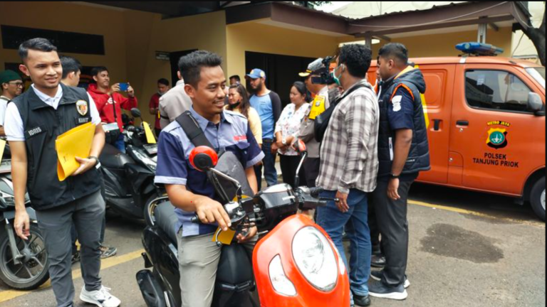 Polres Pelabuhan Tanjung Priok Kembalikan Motor Hasil Curian, Pemilik Semringah