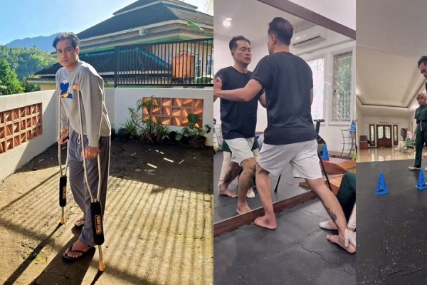 Cedera di Lapangan Basket, Adjie Pangestu Dapat 'Ceramah' dari Sang Anak