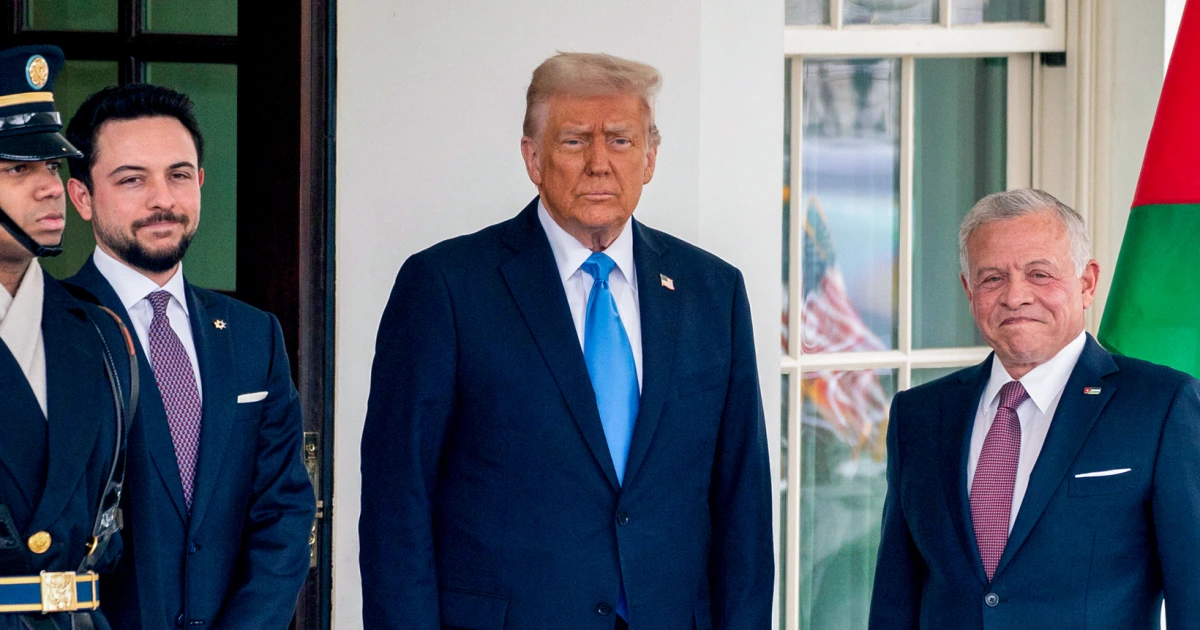 Trump Desak Yordania Terima Warga Gaza, Raja Abdullah II Tegaskan Tolak Pemindahan