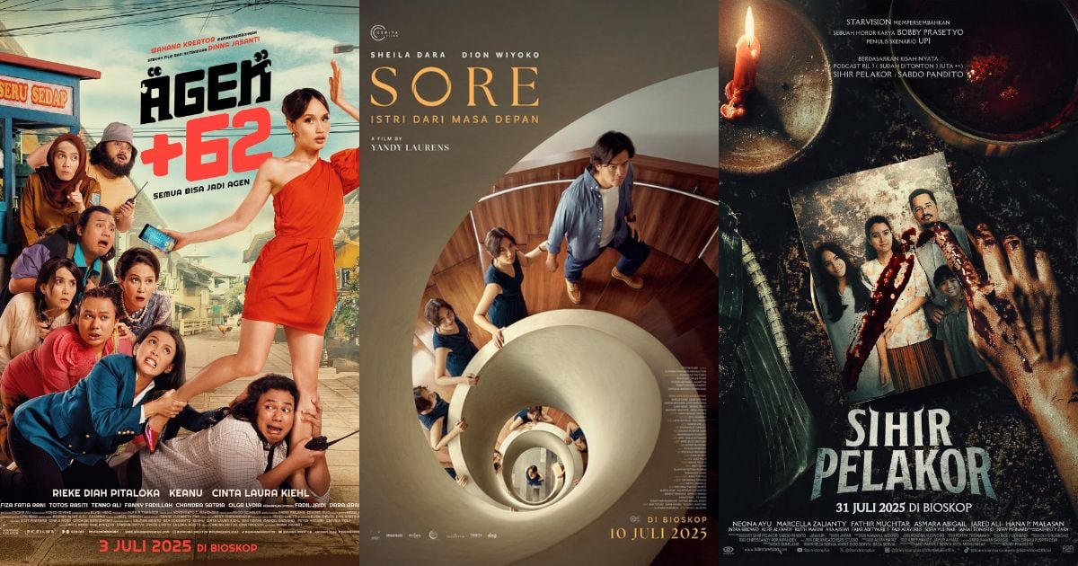 Rekomendasi Film Bioskop Terbaru 2025 yang Harus Kamu Tonton!