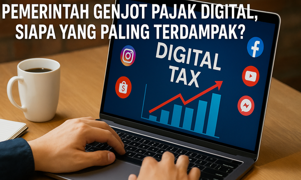 Pemerintah Genjot Pajak Digital Pemerintah Genjot Pajak Digital